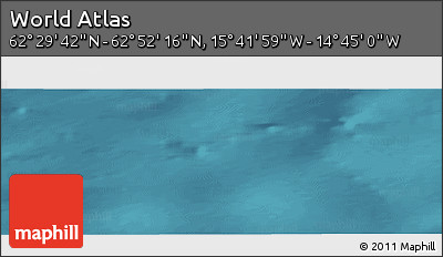 Satellite Panoramic Map of the Area around 62° 40' 59" N, 15° 13' 29" W