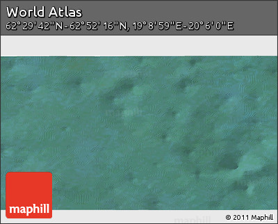 Satellite 3D Map of the Area around 62° 40' 59" N, 19° 37' 30" E
