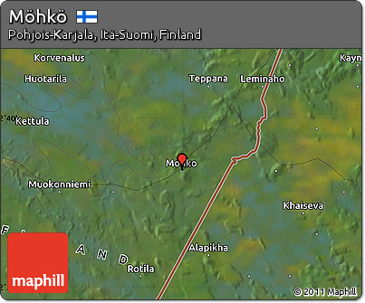 Satellite Map of Möhkö