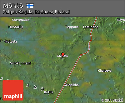 Satellite Map of Möhkö