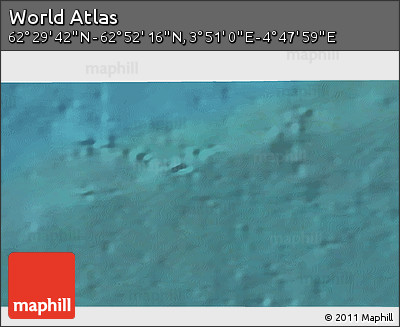 Satellite 3D Map of the Area around 62° 40' 59" N, 4° 19' 30" E