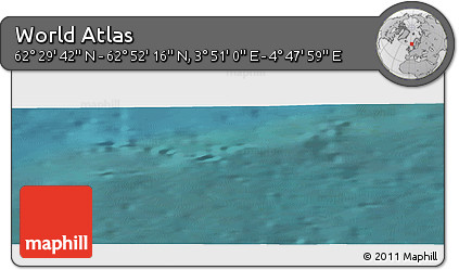Satellite Panoramic Map of the Area around 62° 40' 59" N, 4° 19' 30" E