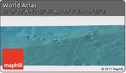 Satellite Panoramic Map of the Area around 62° 40' 59" N, 4° 19' 30" E