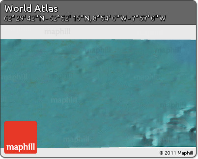 Satellite 3D Map of the Area around 62° 40' 59" N, 8° 25' 30" W
