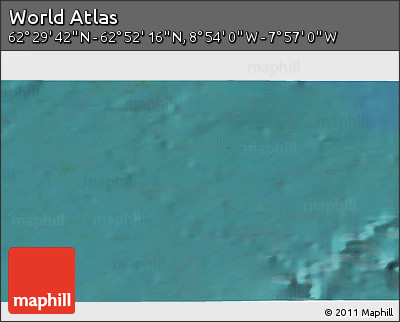 Satellite 3D Map of the Area around 62° 40' 59" N, 8° 25' 30" W
