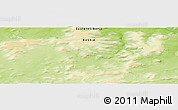 Physical Panoramic Map of the area around 62° 40' 59" N, 99° 31' 30" E