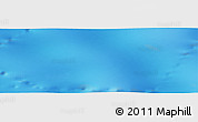 Physical Panoramic Map of the area around 62° 7' 9" S, 151° 22' 30" E
