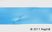 Physical Panoramic Map of the area around 62° 7' 9" S, 155° 37' 30" E