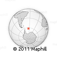 Outline Map of the Area around 62° 7' 9" S, 34° 46' 29" W, rectangular outline