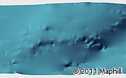 Satellite 3D Map of the area around 62° 7' 9" S, 39° 1' 29" W
