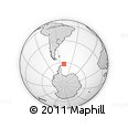 Outline Map of the Area around 62° 7' 9" S, 49° 13' 30" W, rectangular outline