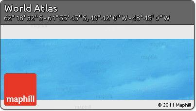 Physical Panoramic Map of the Area around 62°&nbsp;7'&nbsp;9"&nbsp;S,&nbsp;49°&nbsp;13'&nbsp;30"&nbsp;W