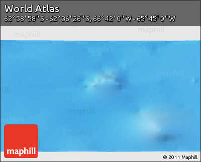 Physical 3D Map of the Area around 62°&nbsp;47'&nbsp;42"&nbsp;S,&nbsp;66°&nbsp;13'&nbsp;29"&nbsp;W