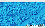 Political 3D Map of the area around 63° 1' 7" N, 140° 19' 29" E