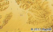 Physical Map of the area around 63° 1' 7" N, 142° 1' 30" E