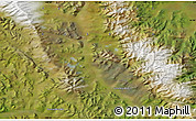 Satellite Map of the area around 63° 1' 7" N, 148° 49' 29" E