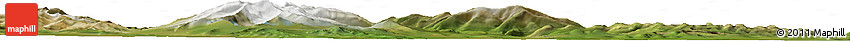 Satellite Horizon Map of the Area around 63° 1' 7" N, 149° 40' 30" E