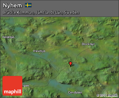 Satellite Map of Nyhem