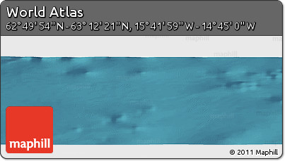 Satellite Panoramic Map of the Area around 63° 1' 7" N, 15° 13' 29" W