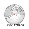 Outline Map of the Area around 63° 1' 7" N, 176° 52' 30" E, rectangular outline