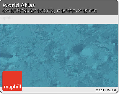 Satellite 3D Map of the Area around 63° 1' 7" N, 1° 46' 29" E
