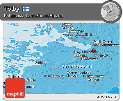 Political Panoramic Map of Tölby