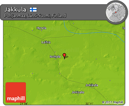 Physical Map of Jakkula