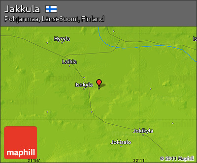 Physical Map of Jakkula