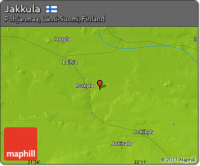 Physical Map of Jakkula
