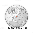 Outline Map of the Area around 63° 1' 7" N, 24° 43' 30" E, rectangular outline