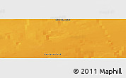 Political Panoramic Map of the area around 63° 1' 7" N, 46° 40' 29" W