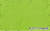 Physical Map of the area around 63° 1' 7" N, 70° 37' 30" E