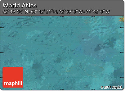 Satellite Map of the Area around 63° 1' 7" N, 72° 10' 30" W