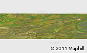 Satellite Panoramic Map of the area around 63° 1' 7" N, 77° 25' 30" E