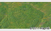 Satellite 3D Map of the area around 63° 1' 7" N, 83° 22' 30" E