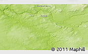 Physical 3D Map of the area around 63° 1' 7" N, 90° 10' 30" E