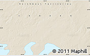 Shaded Relief Map of the area around 63° 21' 9" N, 105° 19' 29" W