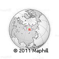 Outline Map of the Area around 63° 21' 9" N, 108° 1' 30" E, rectangular outline
