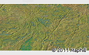 Satellite 3D Map of the area around 63° 21' 9" N, 112° 58' 29" W