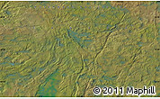 Satellite Map of the area around 63° 21' 9" N, 112° 58' 29" W