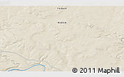 Shaded Relief 3D Map of the area around 63° 21' 9" N, 114° 49' 29" E