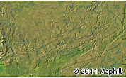 Satellite Map of the area around 63° 21' 9" N, 115° 31' 30" W