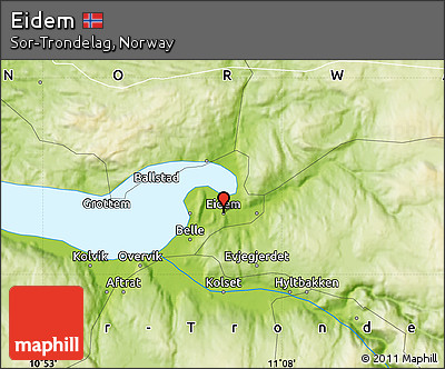 Physical Map of Eidem