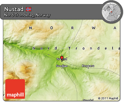Physical Map of Nustad