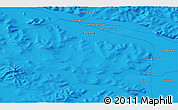 Political 3D Map of Oymyakon