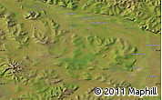 Satellite Map of Oymyakon