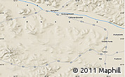 Shaded Relief Map of Oymyakon