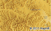 Physical Map of the area around 63° 21' 9" N, 146° 16' 30" E