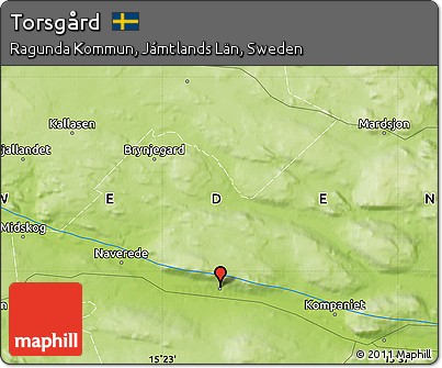 Physical Map of Torsgård