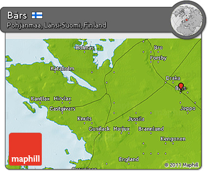 Physical 3D Map of Bärs
